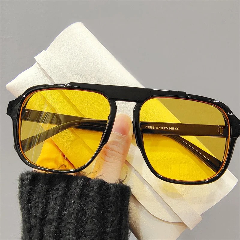Outdoor Sport Glasses - 새로운 오버사이즈 프레임 선글라스 클래식 여성용