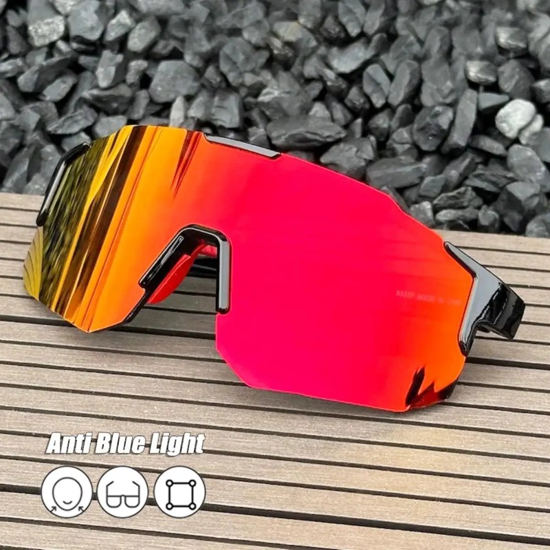 Outdoor Sport Glasses - 사각형 사이클링 선글라스 대형 프레임 쉐이드