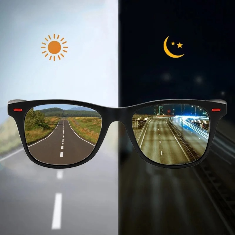Outdoor Sport Glasses - 클래식 레트로 PC 프레임 선글라스 남성