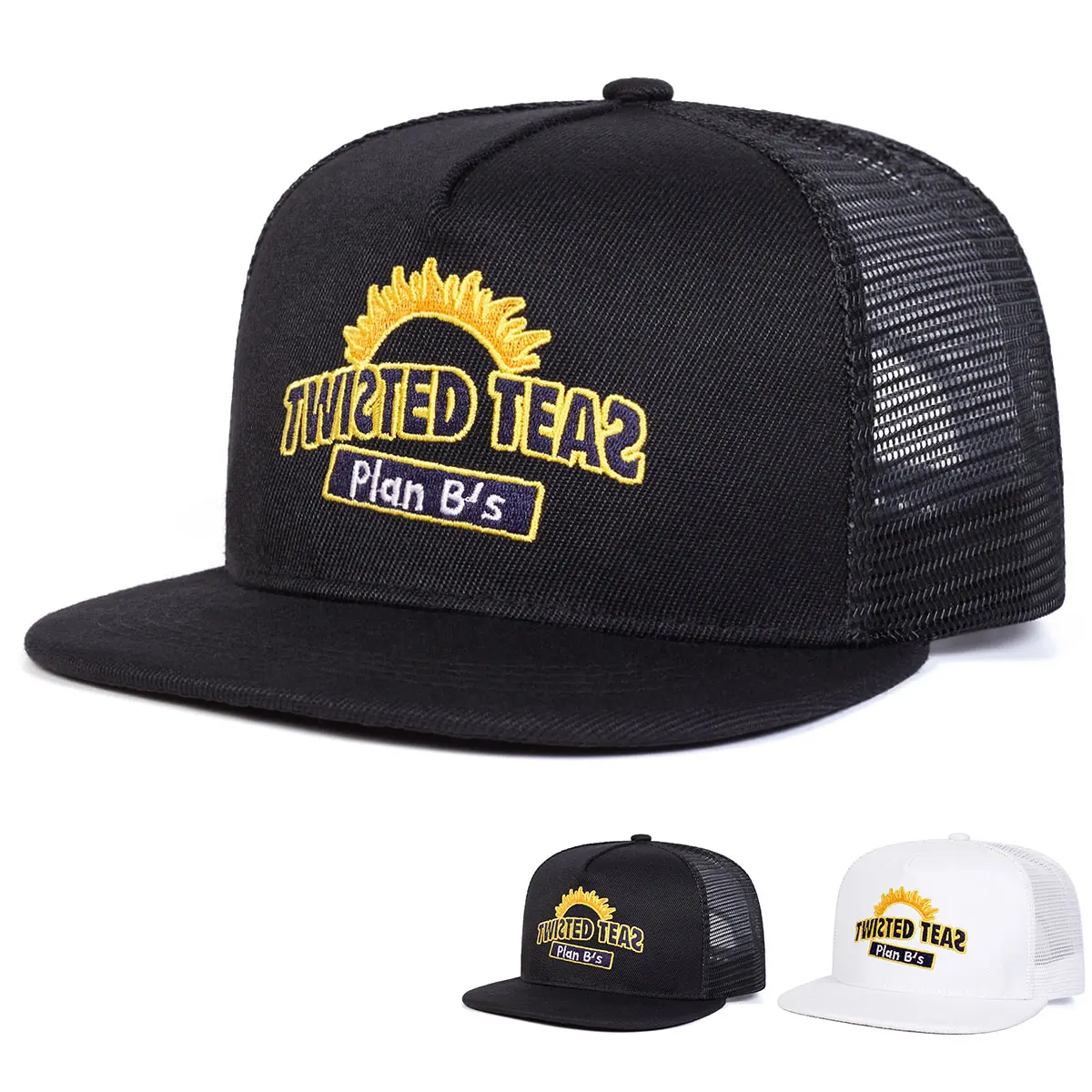 Outdoor Sports Net - 유니섹스 TWISTED TEAS 자수 힙합 네트