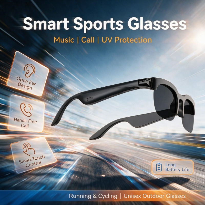 Outdoor Sport Glasses - 블루투스 오픈형 스마트 안경 편광 UV