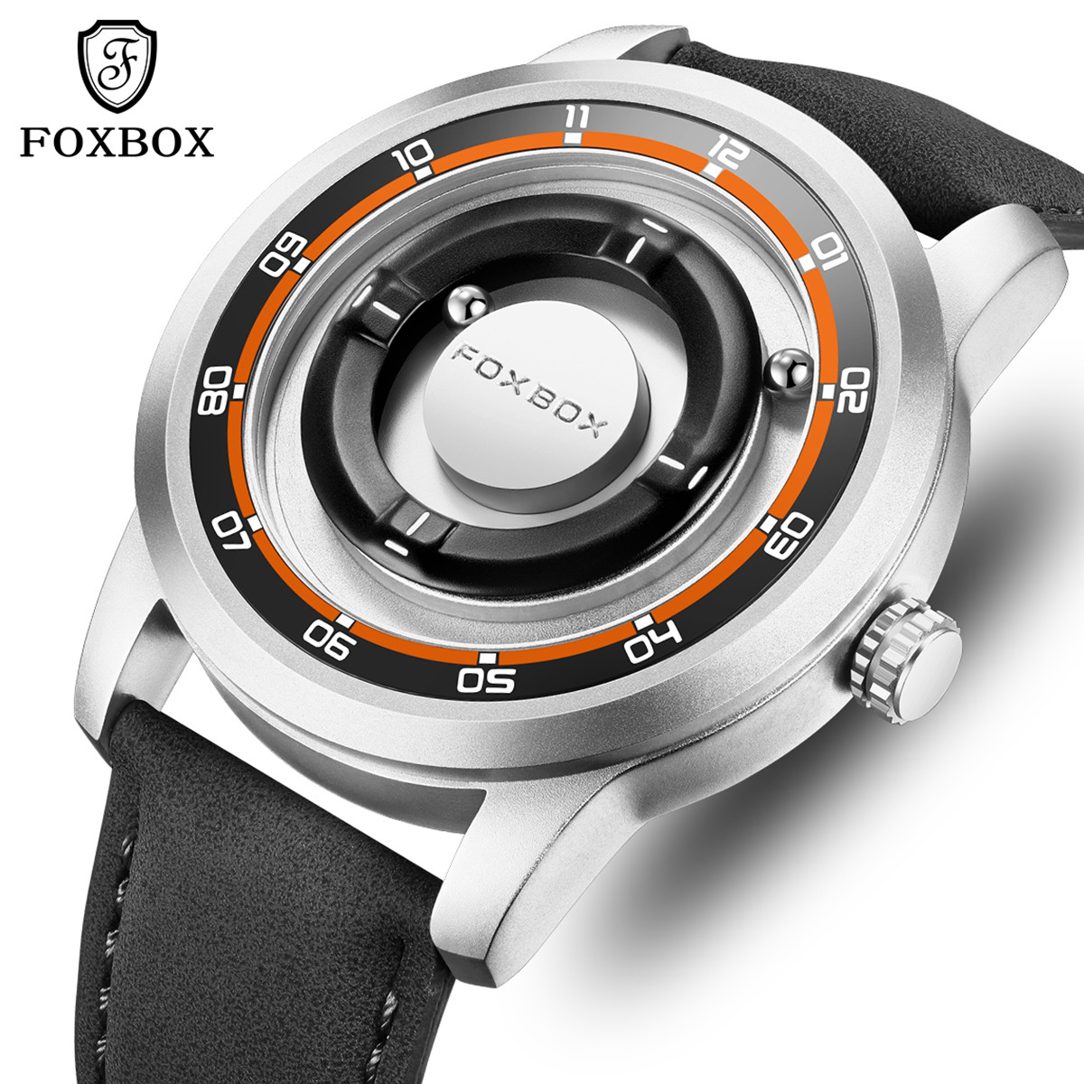 Outdoor Sport Watch - FOXBOX 자기 구동 시계 패션 방수