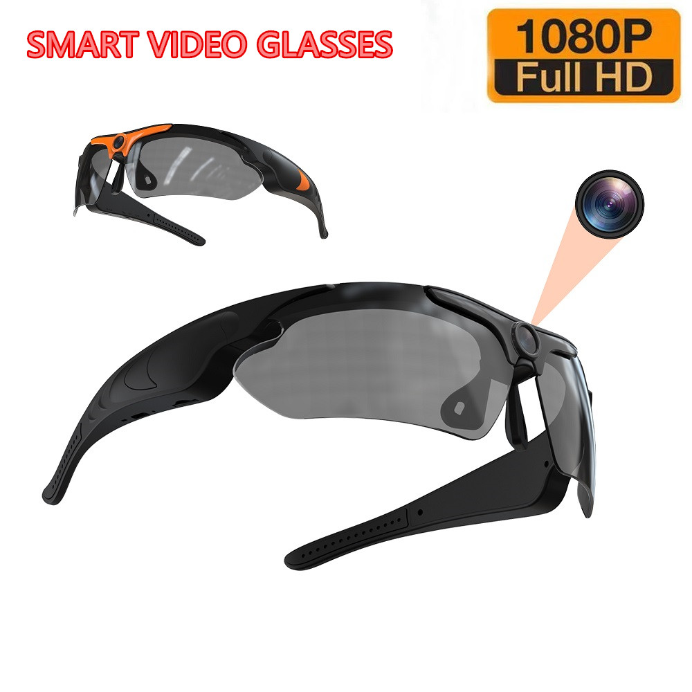 Outdoor Sport Glasses - 웨어러블 HD 1080P 카메라, 야외 사이클링