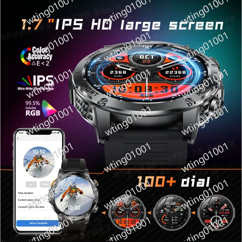 AK87 스마트워치 아웃도어 손전등 블루투스 통화 10 - Outdoor Sport Smart Watch 리뷰 및 가격