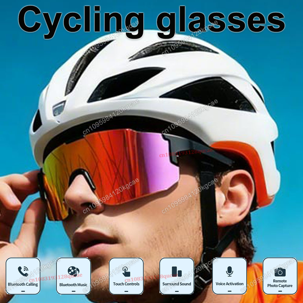 사이클링 스마트 안경 HD 블루투스 통화 음악 선글라스 - Outdoor Sport Glasses 리뷰 및 가격