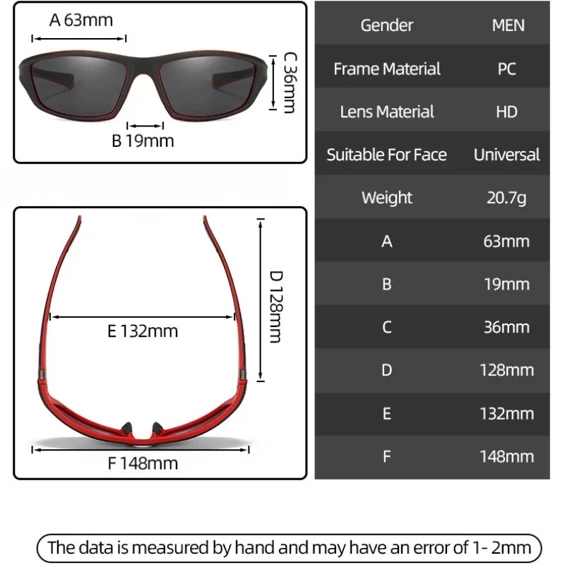 사이클링 러닝 야외 선글라스 남성 여성 UV400 선글 - Outdoor Sport Glasses 리뷰 및 가격