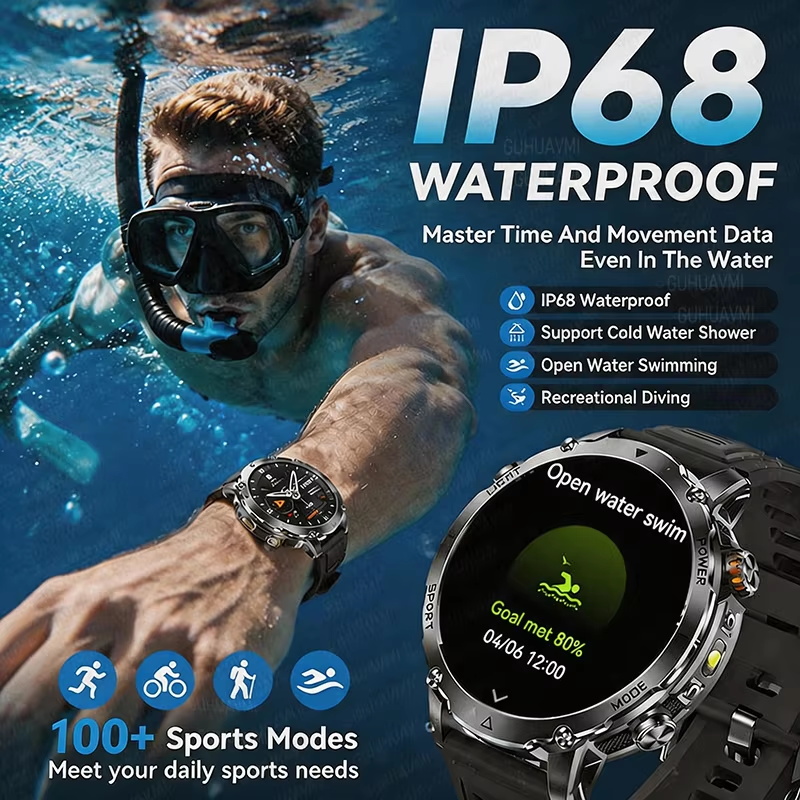 새로운 군용 등급 1400mAh 대용량 배터리 스마트  - Definition Of Outdoor Sport 리뷰 및 가격