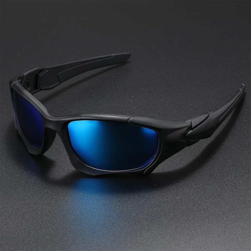 새로운 야외 스포츠 편광 선글라스 남성용 곡선형 프레임 - Outdoor Sport Glasses 리뷰 및 가격