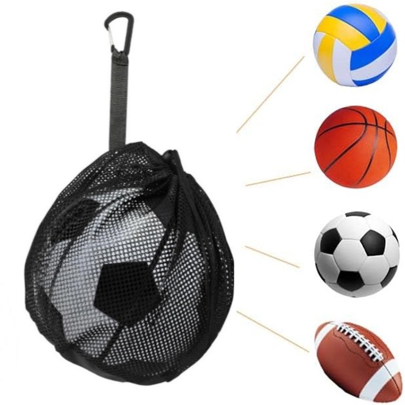    휴대용 드로스트링 농구 메쉬 가방 축구 배구 공 - Outdoor Sports Net 리뷰 및 가격