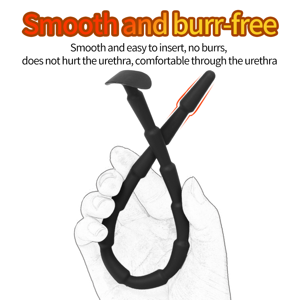 새로 개발된 실리콘 페니스 플러그 긴 요도 삽입 카테터 - Lunge Line Horse 리뷰 및 가격