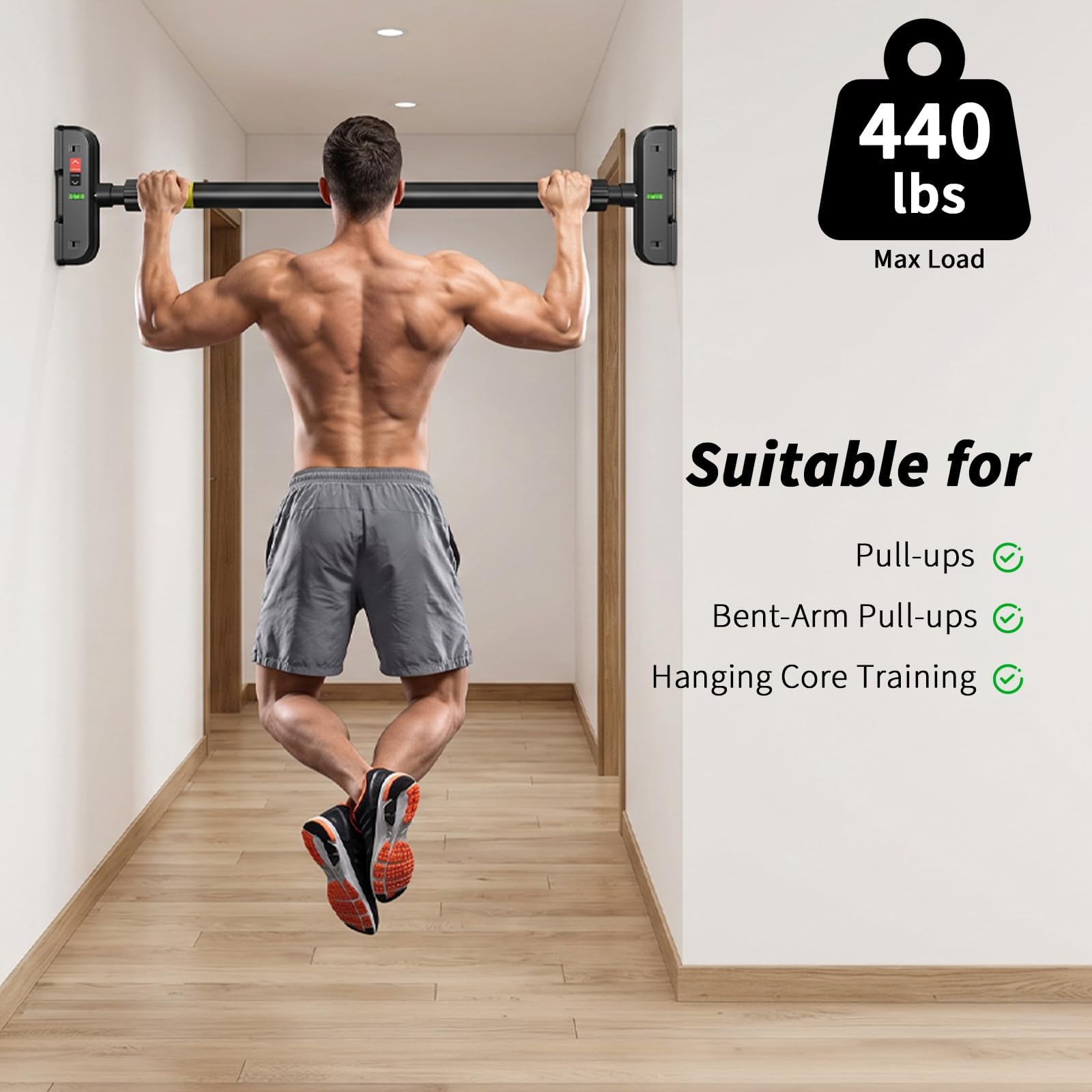 도어웨이 풀업바 나사 없이 설치 가능 440Lbs(20 - Chin Bar Doorway 리뷰 및 가격