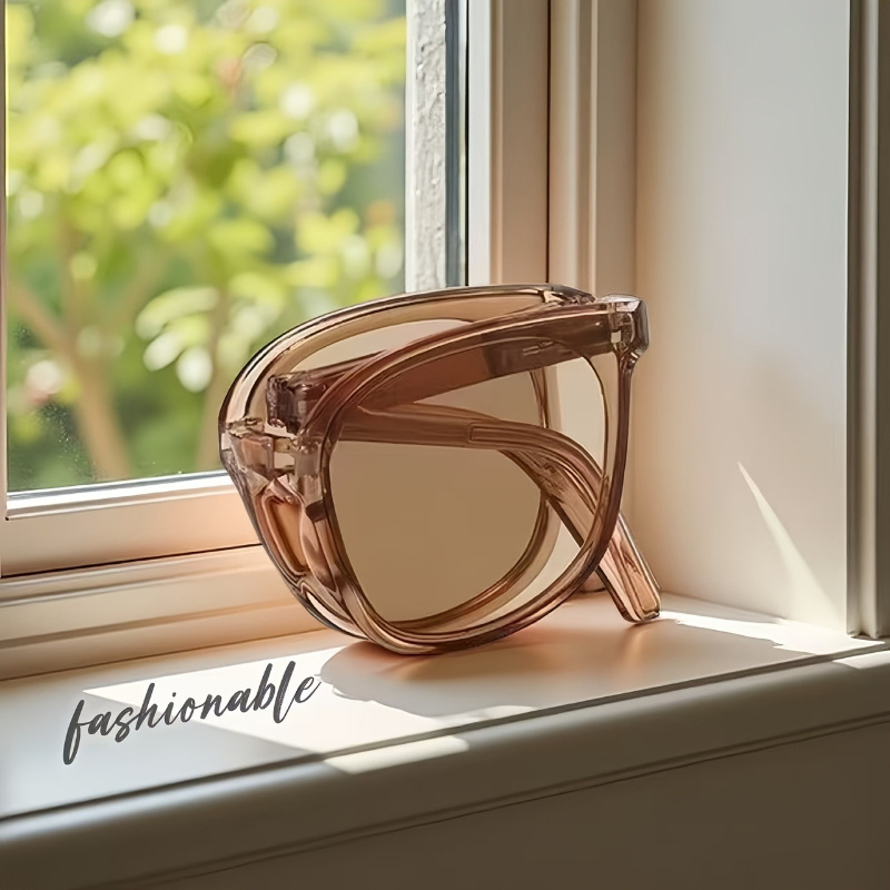 접이식 선글라스 - 장식 렌즈가 있는 가볍고 우아한 안 - Outdoor Sport Glasses 리뷰 및 가격