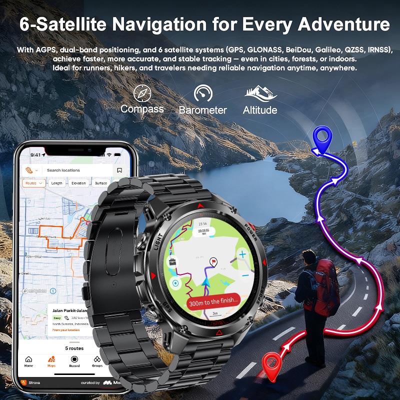 T-Rex 3 프로 밀리터리 등급 AGPS 스마트 워치 - Outdoor Sport Smart Watch 리뷰 및 가격