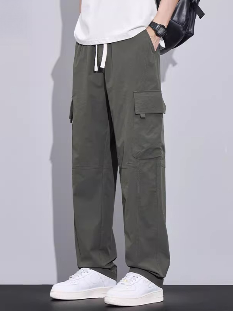 브랜드 의류 봄 여름 남성 카고 바지 루즈 스트레이트  - Outdoor Sport Clothing Brands 리뷰 및 가격