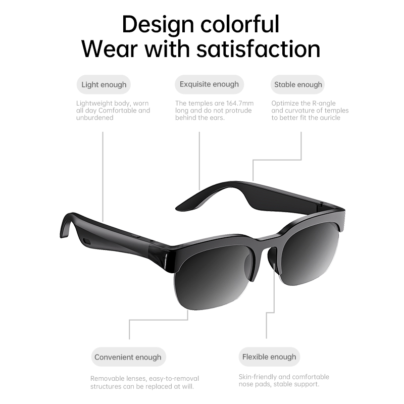 블루투스 오픈형 스마트 안경 편광 UV 차단 실시간 번 - Outdoor Sport Glasses 리뷰 및 가격