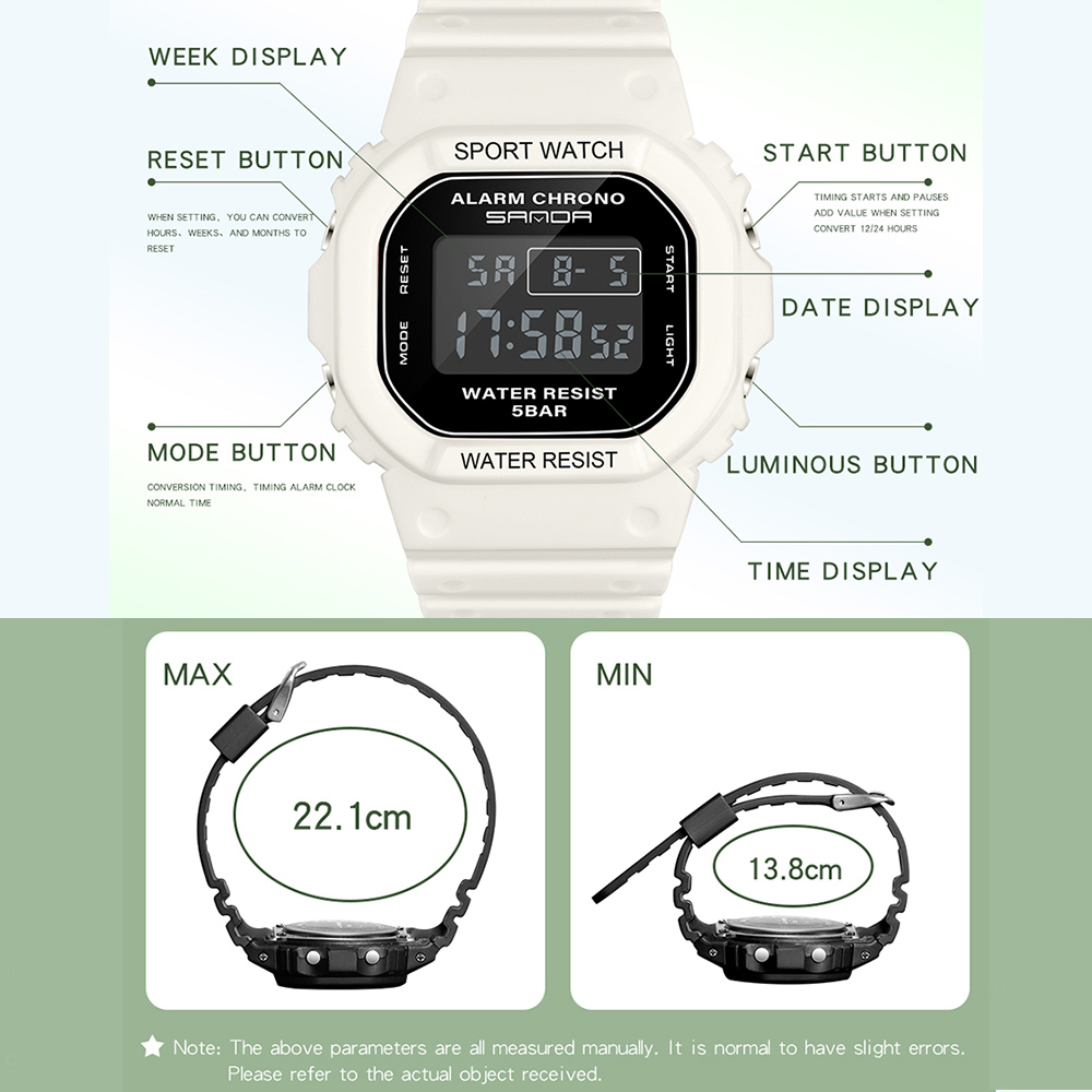 SANDA 럭셔리 숙녀 스포츠 시계 방수 주간 날짜 여 - Outdoor Sport Watch 리뷰 및 가격