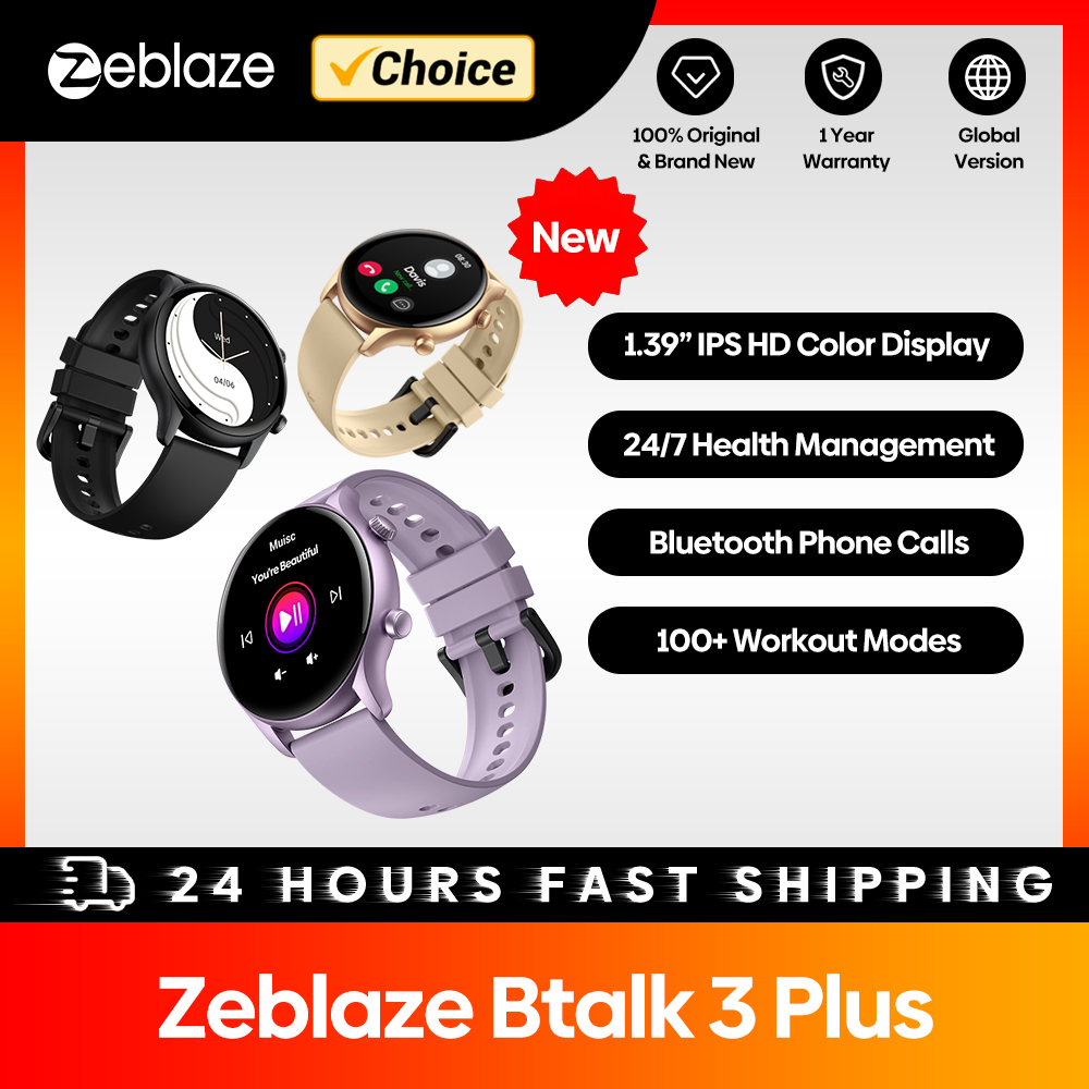 Zeblaze Btalk 3 플러스 음성 통화 스마트  - Outdoor Sport Smart Watch 리뷰 및 가격