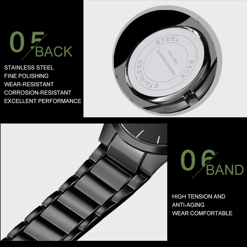 남성용 패션 시계 비즈니스 스타일 달력 쿼츠 무브먼트  - Outdoor Sport Watch 리뷰 및 가격
