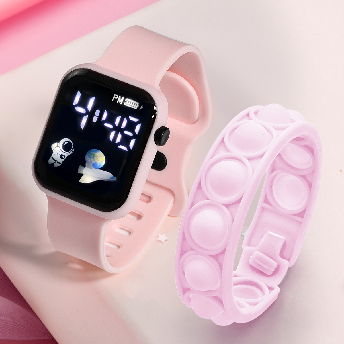 어린이 스마트 워치 팔찌, 심플하고 세련된 학생 야외  - Outdoor Sport Smart Watch 리뷰 및 가격